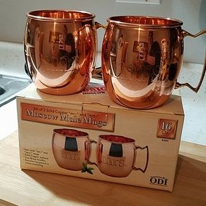 Mr. & Mrs. Moscow mule mug